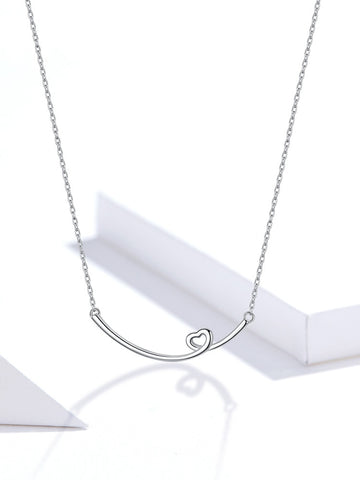 Smile Heart Necklace