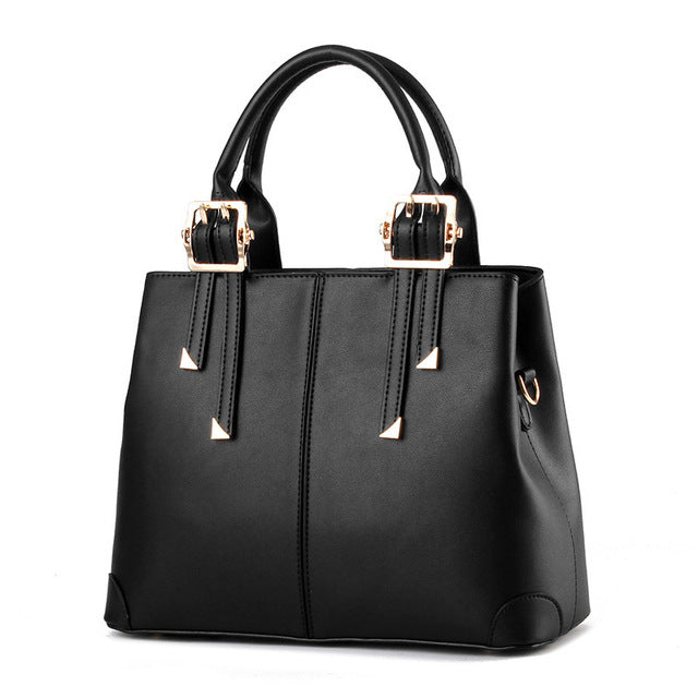 Charlotte Leather Tote Handbag